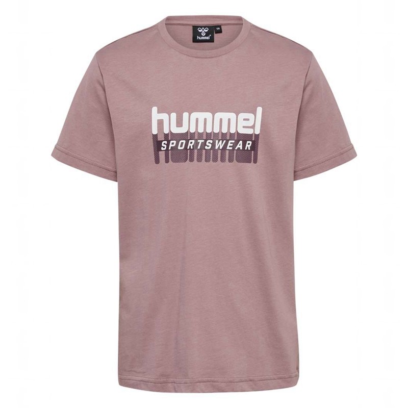 T Shirts Hummel Tukas S/S Enfant Rose | 012829-565