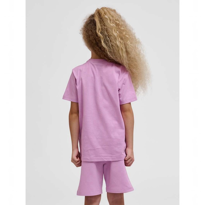 T Shirts Hummel Tukas S/S Enfant Rose | 413667-123