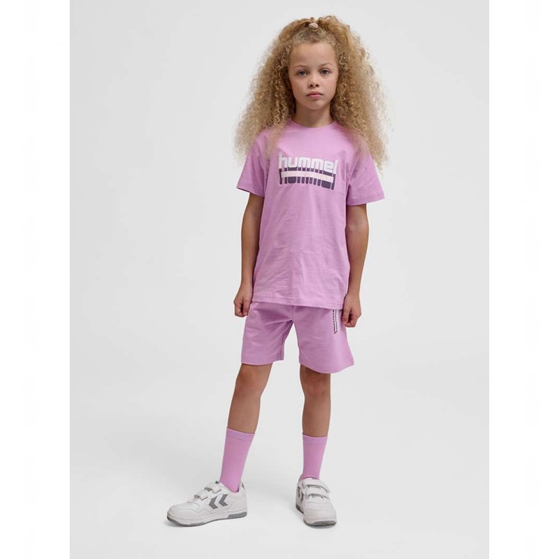 T Shirts Hummel Tukas S/S Enfant Rose | 413667-123