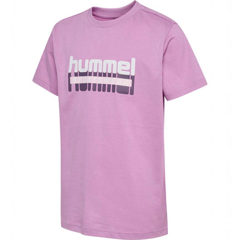 T Shirts Hummel Tukas S/S Enfant Rose | 413667-123