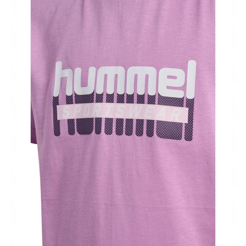 T Shirts Hummel Tukas S/S Enfant Rose | 413667-123