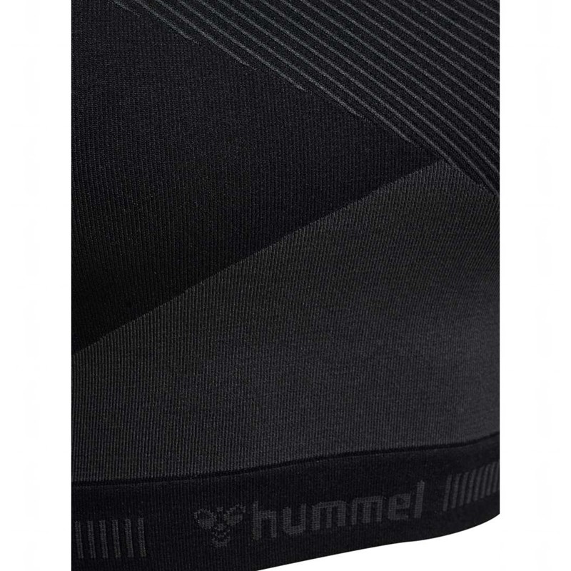 T Shirts Hummel Unity Seamless Crop L/S Femme Noir | 590172-452