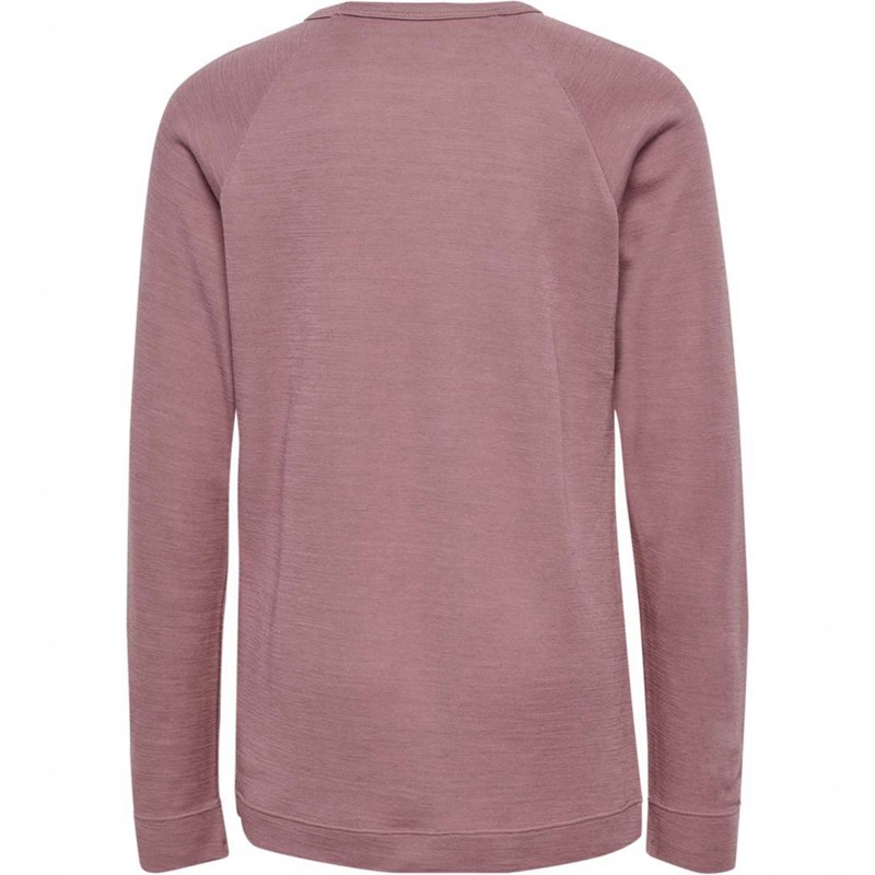 T Shirts Hummel Wingo L/S Enfant Rose | 670959-546
