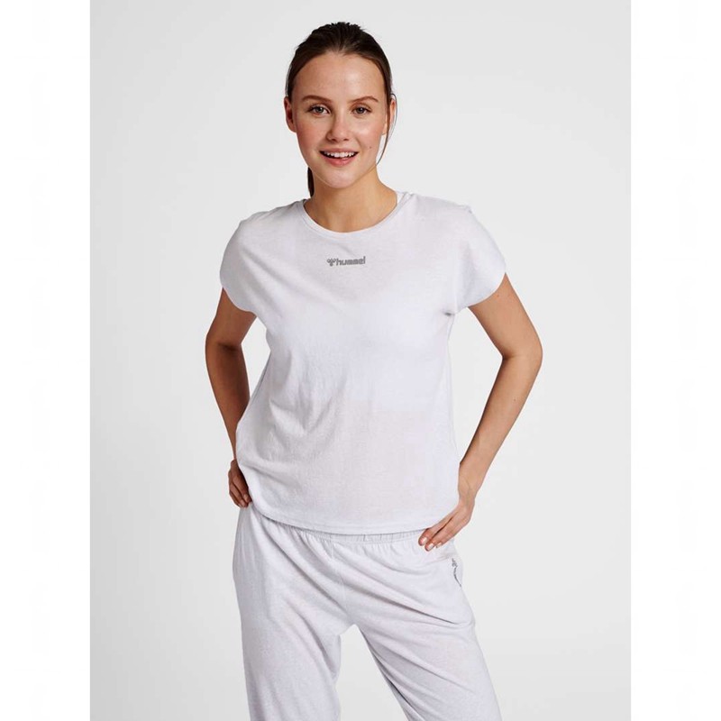 T Shirts Hummel Zandra Femme Lavande | 640182-390