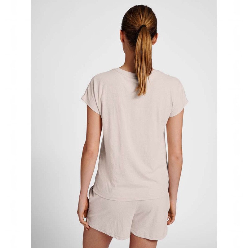 T Shirts Hummel Zandra Femme Rose | 447824-508
