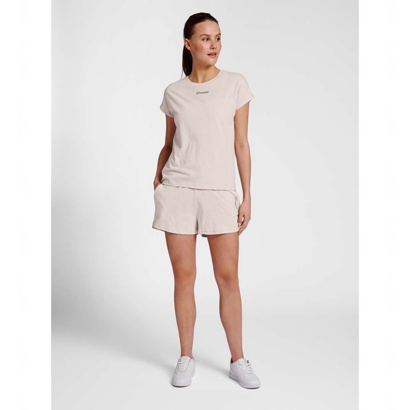 T Shirts Hummel Zandra Femme Rose | 447824-508
