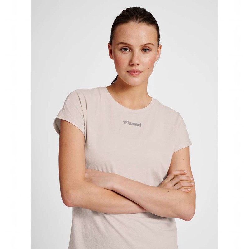 T Shirts Hummel Zandra Femme Rose | 447824-508