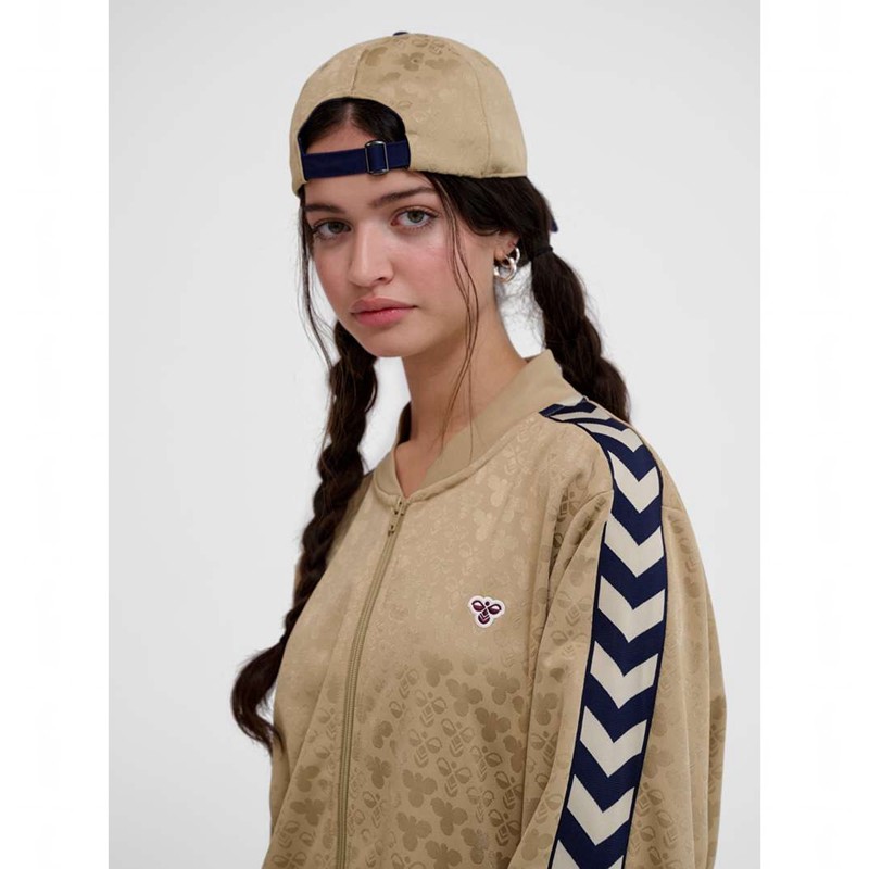 Vestes Hummel Archive Regular Poly Aop Femme Doré | 693434-631
