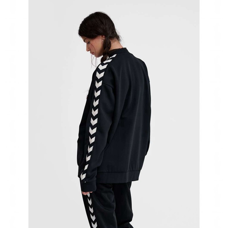 Vestes Hummel Archive Regular Poly Zip Femme Noir | 629042-439