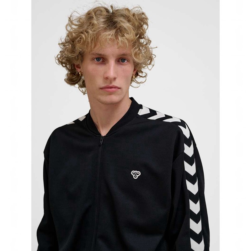 Vestes Hummel Archive Regular Poly Zip Homme Noir | 263903-844