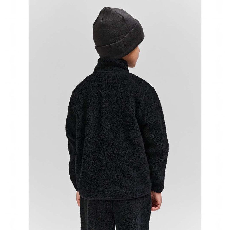 Vestes Hummel Atlas Fleece Zip Enfant Noir | 059002-974