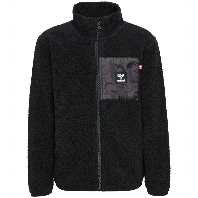 Vestes Hummel Atlas Fleece Zip Enfant Noir | 059002-974