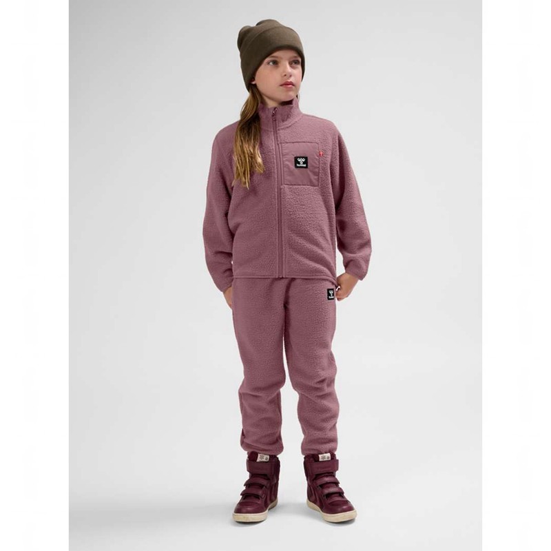 Vestes Hummel Atlas Fleece Zip Enfant Rose | 121298-590