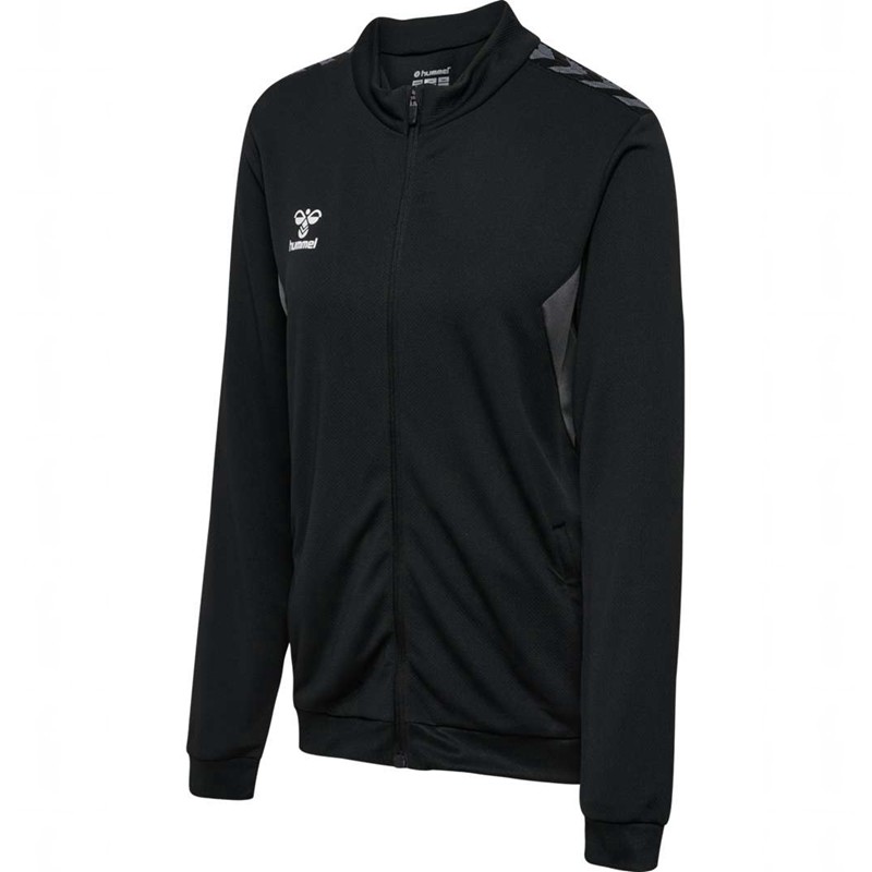 Vestes Hummel Authentic Pl Zip Femme Noir | 684794-387