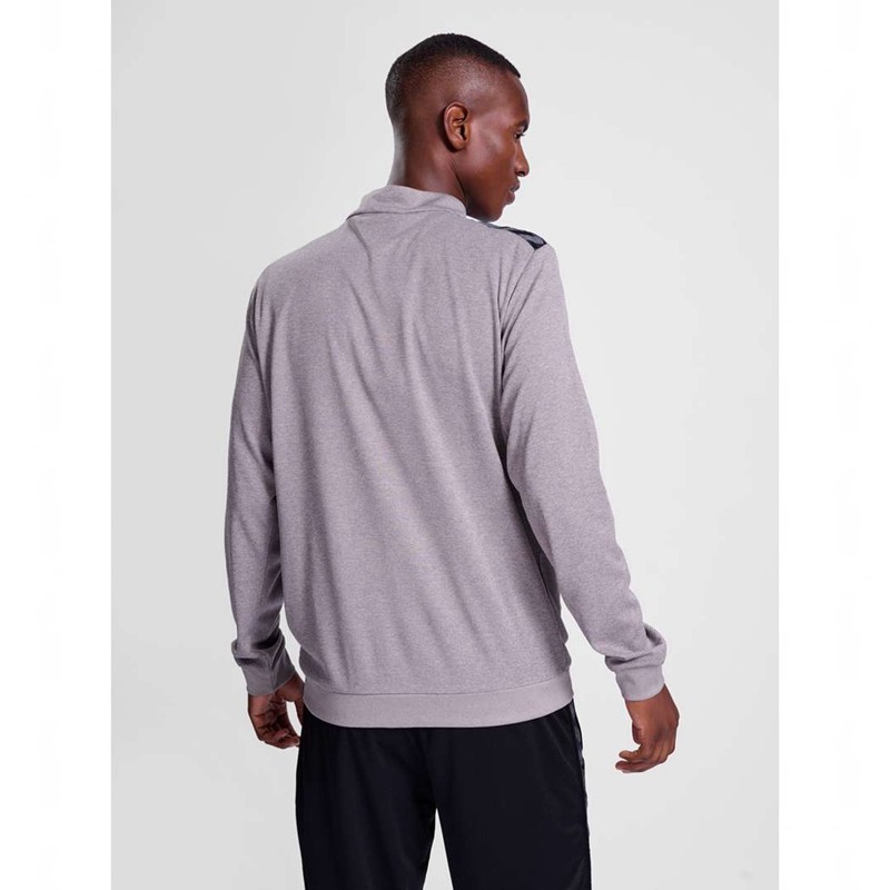 Vestes Hummel Authentic Pl Zip Homme Grise | 493858-446