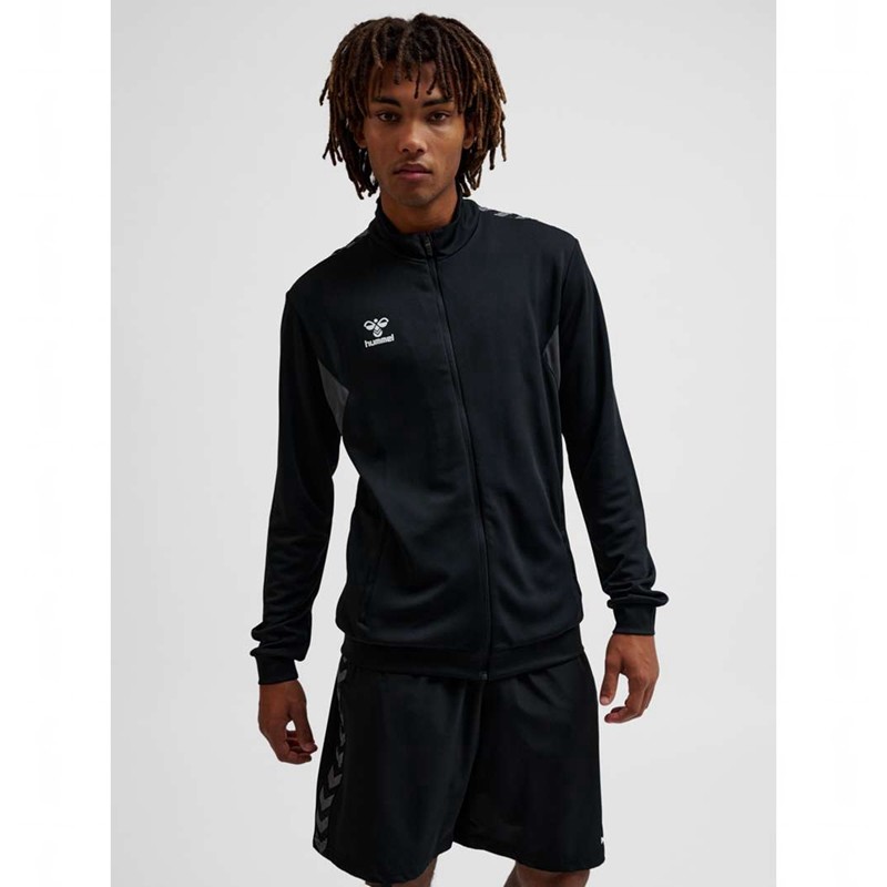 Vestes Hummel Authentic Pl Zip Homme Noir | 145554-402