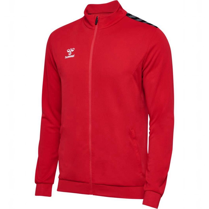 Vestes Hummel Authentic Pl Zip Homme Rouge | 157918-598