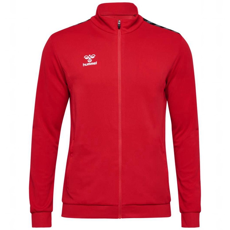 Vestes Hummel Authentic Pl Zip Homme Rouge | 157918-598