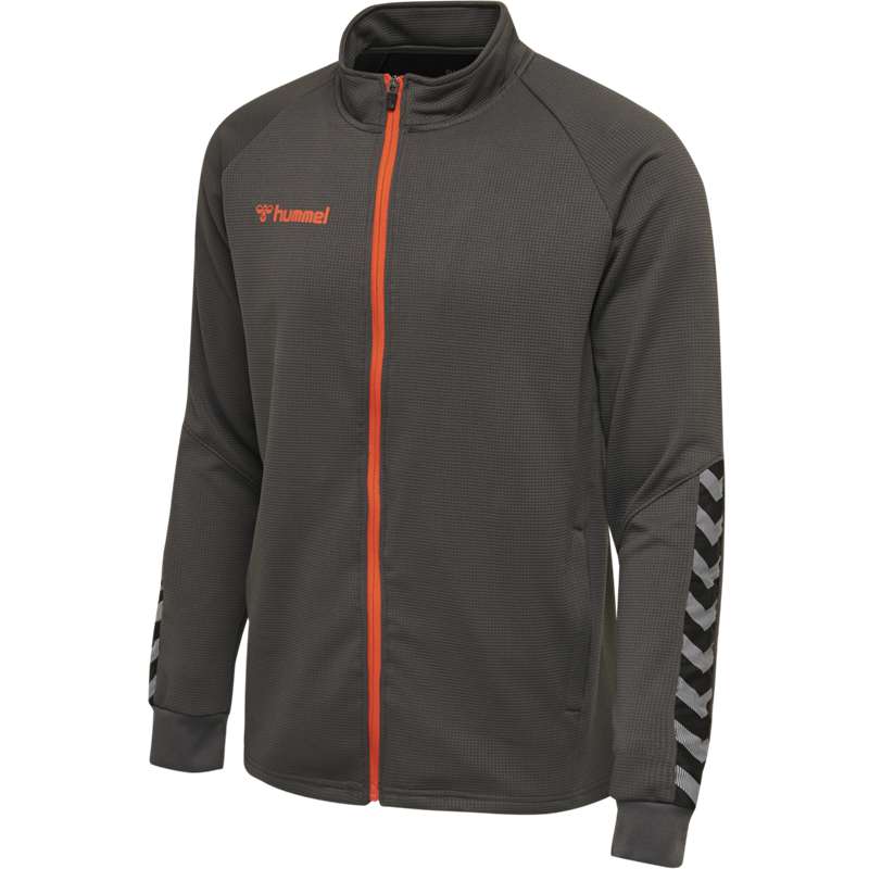 Vestes Hummel Authentic Poly Zip Homme Chocolat | 229931-143
