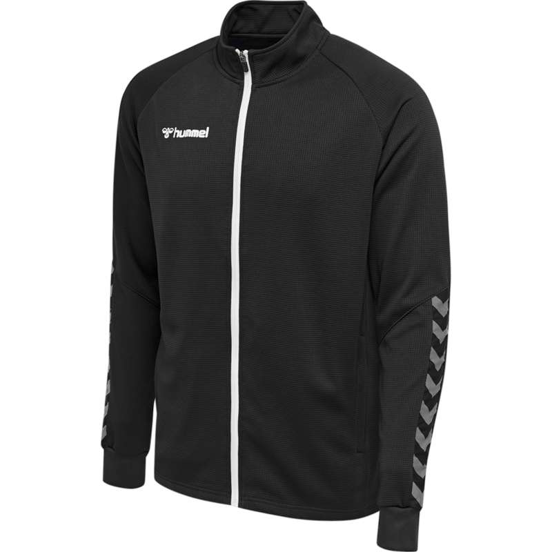 Vestes Hummel Authentic Poly Zip Homme Noir | 883711-087