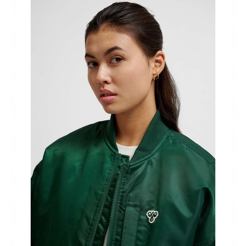 Vestes Hummel Baseball Bee Femme Vert | 264681-783