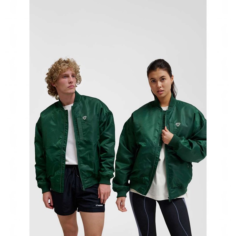 Vestes Hummel Baseball Bee Femme Vert | 264681-783