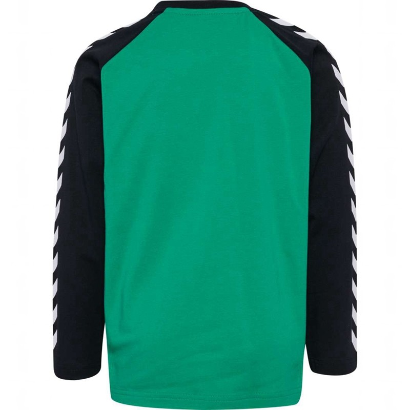 Vestes Hummel Boys L/S Enfant Vert | 486511-898
