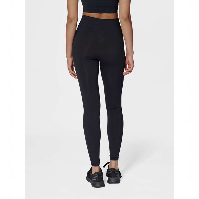 Vestes Hummel Clea Seamless Mid Waist Femme Noir | 304197-555