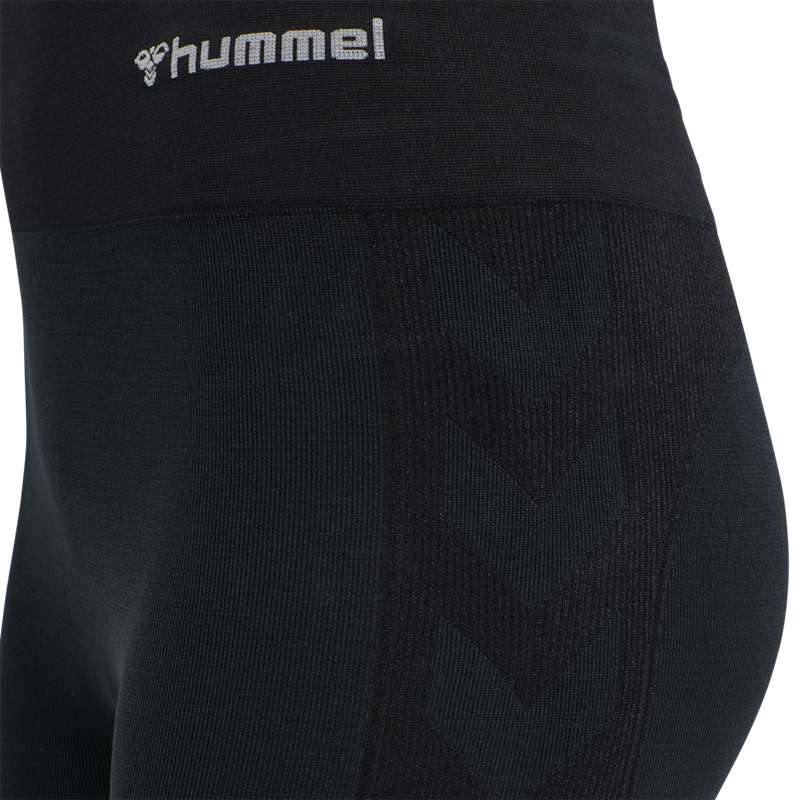 Vestes Hummel Clea Seamless Mid Waist Femme Noir | 304197-555