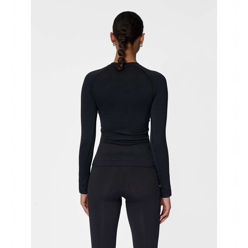 Vestes Hummel Clea Seamless Tight L/S Femme Noir | 340232-514