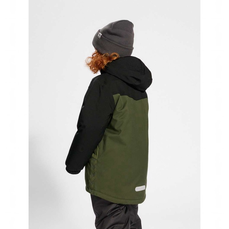 Vestes Hummel Conrad Tex Enfant Vert Olive | 711190-472