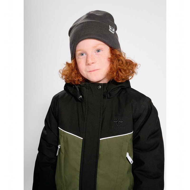 Vestes Hummel Conrad Tex Enfant Vert Olive | 711190-472