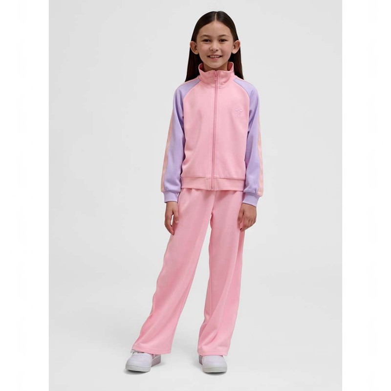 Vestes Hummel Daily Zip Enfant Rose | 377418-790