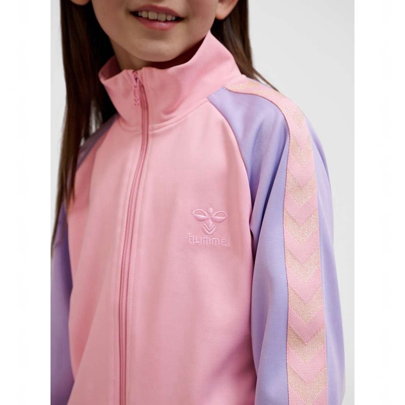 Vestes Hummel Daily Zip Enfant Rose | 377418-790