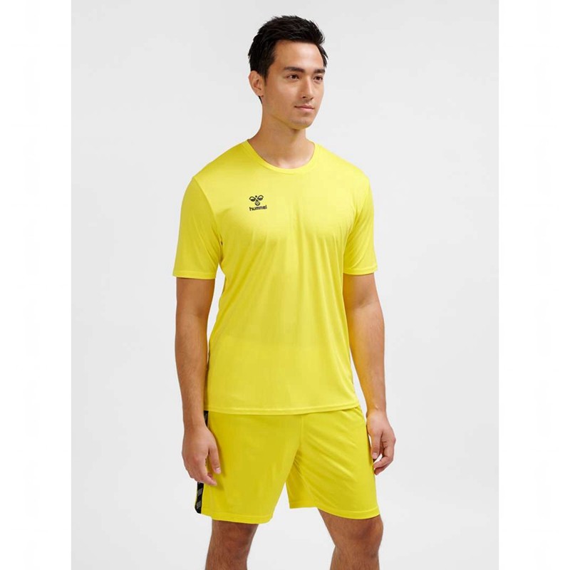 Vestes Hummel Essential S/S Homme Jaune | 434257-474