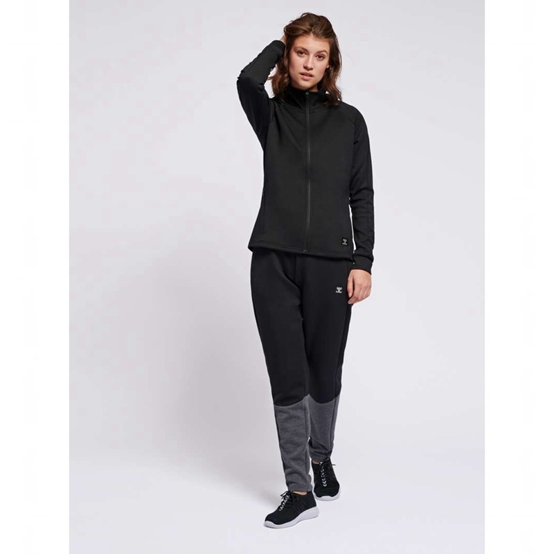 Vestes Hummel Essi Zip Femme Noir | 749212-406