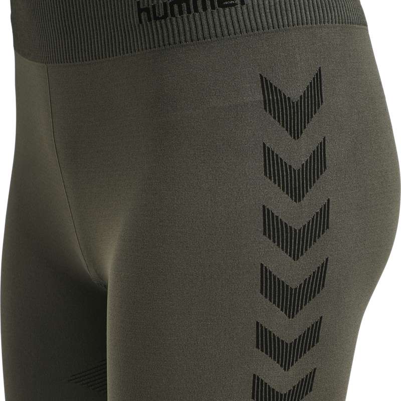 Vestes Hummel First Seamless Tr Sht Tigh W Femme Vert | 500514-040