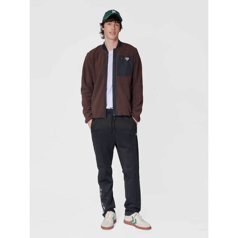 Vestes Hummel Fleece Zip Bee Homme Chocolat | 543715-117