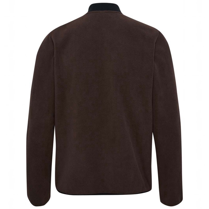 Vestes Hummel Fleece Zip Bee Homme Chocolat | 543715-117