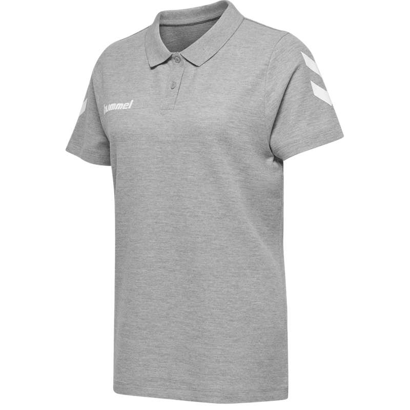 Vestes Hummel Go Cotton Polo Femme Grise | 753337-541