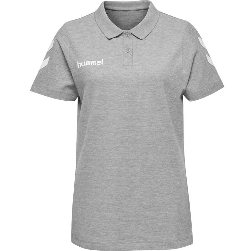Vestes Hummel Go Cotton Polo Femme Grise | 753337-541