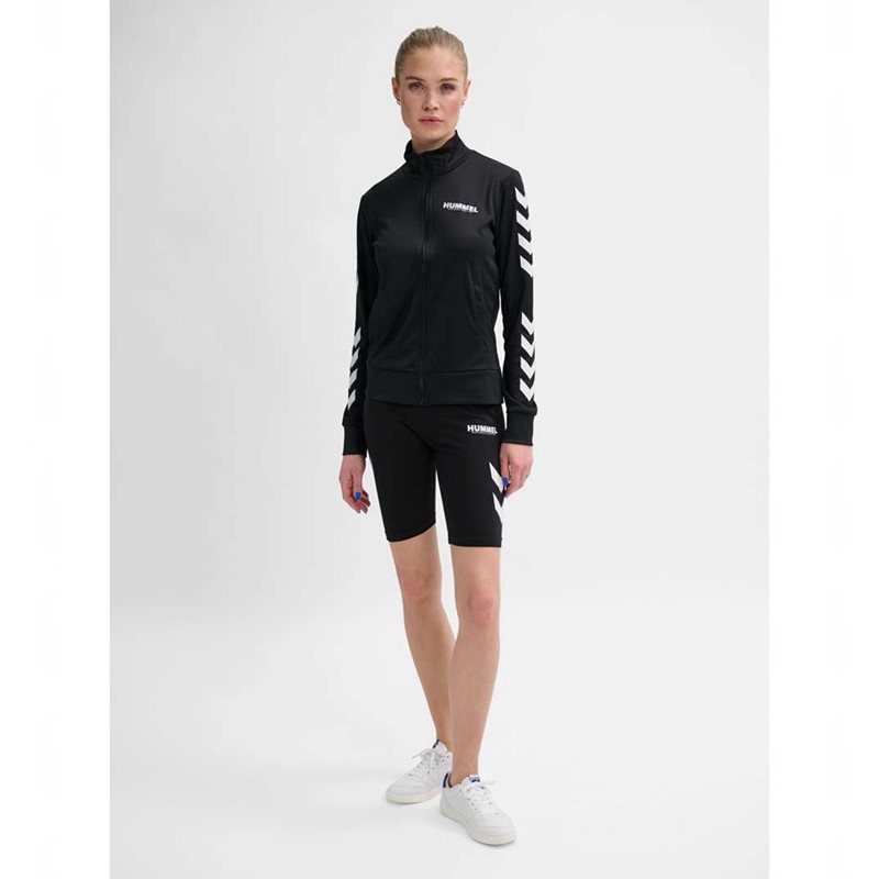 Vestes Hummel Legacy Evy Poly Zip Femme Noir | 232247-595
