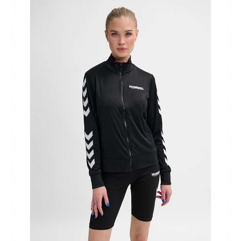 Vestes Hummel Legacy Evy Poly Zip Femme Noir | 232247-595