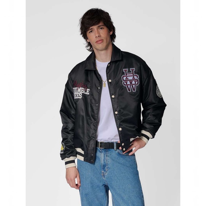 Vestes Hummel Letterman Sportswear Homme Noir | 522252-423