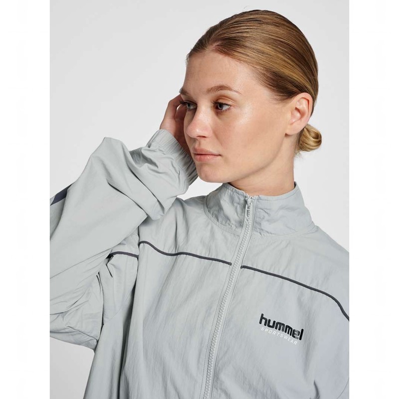 Vestes Hummel Lgc Celab Wov Zip Homme Grise | 134612-875