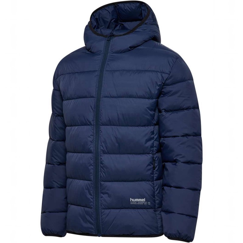 Vestes Hummel Lightweight Puffer Femme Bleu Marine | 322160-506