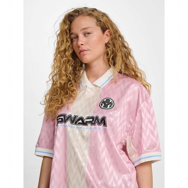 Vestes Hummel Loose Fb S/S Femme Rose | 445668-588