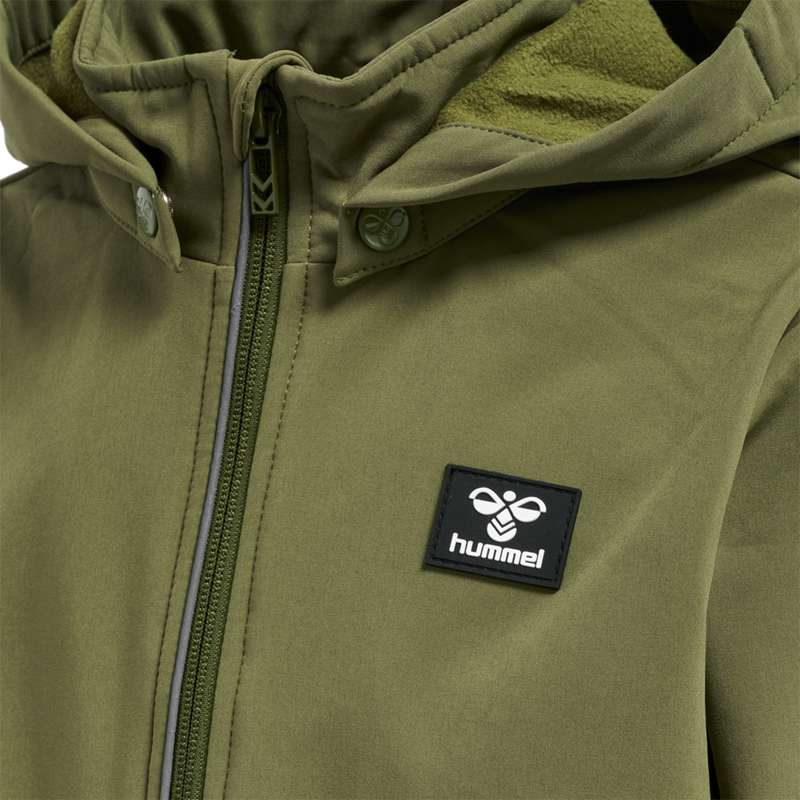 Vestes Hummel Mars Softshell Enfant Vert Olive | 782332-991