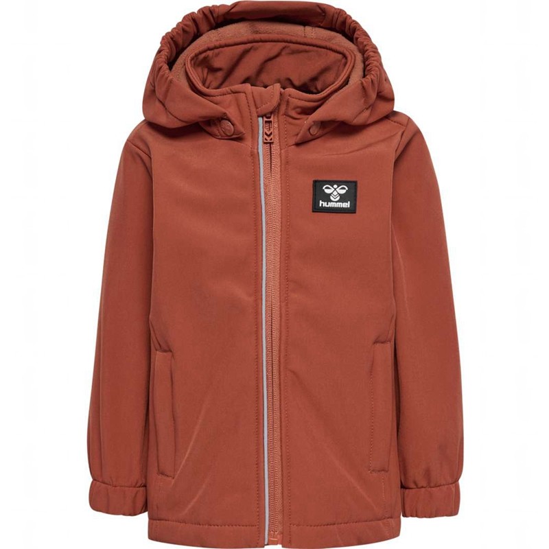 Vestes Hummel Mars Tex Mini Softshell Enfant Rouge | 015780-304