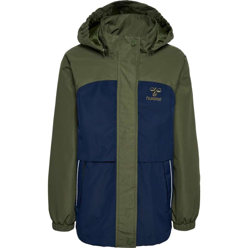 Vestes Hummel Monsun Tex Shell Enfant Vert Olive | 694850-025